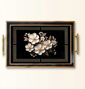 Üveg tálca, 38×24 cm – TPA9934