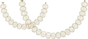 Maytoni modern függeszték golden cage fehér sárga mymod216pl-l42g3k