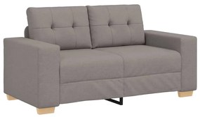 tópszínű szövet loveseat kanapé 120 cm