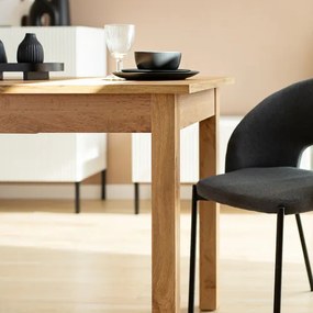 NEO Étkezőasztal Tölgy Színben 120 cm Lawa Kurt