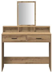 Fésülködőasztal kézműves tölgy 100 x 41 x 140 cm Faanyag