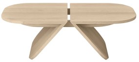 Natúr színű tölgyfa dohányzóasztal 54x100 cm Avio – Blomus