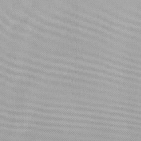 vidaXL világosszürke szövet pihenőfotel lábtartóval