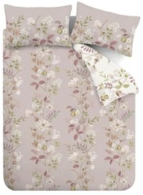 Rózsaszín egyszemélyes pamut ágyneműhuzat 135x200 cm Francesca Floral – Bianca