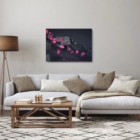 A 3D absztrakció képe (üvegen) (70x50 cm)