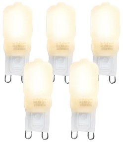 G9 LED izzó 5 darabos szett CUTE PC 2W 200 lm 2700K