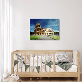 Kép - Colosseum Rómában, Olaszországban (üvegen) (70x50 cm)