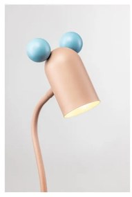 Világoskék-rózsaszín asztali lámpa fém búrával (magasság 50 cm) Mouse – GTV