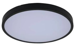 Rabalux 71438-LED dimmelhető fürdőszobai lámpa ALENZO LED/24W/230V IP44 fekete + távirányító