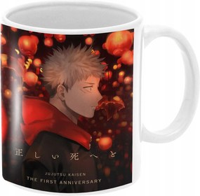 Yuji Jujutsu Kaisen Jjk Anime Manga Bögre Ajándék 330ml Csomagolás