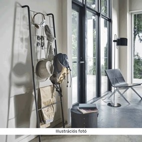 Akasztó/létra, fekete/fém, BUBY