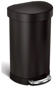 Rozsdamentes acél pedálos szemetes 45 l – simplehuman