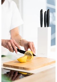 Caro 5 db-os késkészlet fehér tartóban - Vialli Design