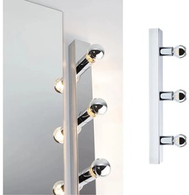 Paulmann Paulmann 80096 - 3xE14/40W IP44 Fürdőszobai tükörmegvilágító REGULA 230V króm W4738