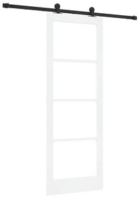 Csúszóajtó ORKDAL Fehér 78 x 211 cm Fa és fém