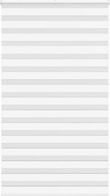 vidaXL zebrafüggönnyel fehér szövetszélesség 125,9 cm poliészter