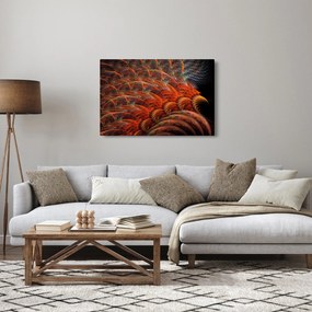 Kép - Absztrakt toll utánzat (90x60 cm)