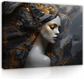 Vászonkép Absztrakt Márvány Nő Vászon Fal Hálószoba Nappali 60x40