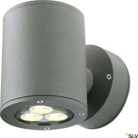 SLV 230365 SITRA Modern Kültéri Fali Lámpa Antracit GX53 IP44