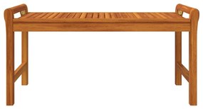 Tömör akácfa dohányzóasztal 100 x 50 x 50 cm
