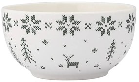 Altom Grenlandia porcelán tál 13 cm, 600 ml, zöld