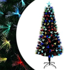 Mű karácsonyfa dekoratív vonós lámpákkal Zöld 240 cm PVC