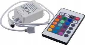 Rgb Vezérlő Ir Vezérlő 24 key 72W Led szalag 01