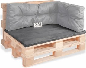 EMI szürke vékony kerti raklap párna