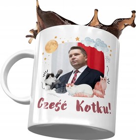 Bögre Fekete Pis Politikusok Ajándék Nyomtatott Fotóval