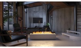 InFire - Beépített BIO kandalló 7,5x120 cm 7kW fekete