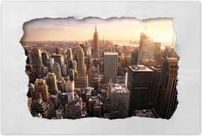 Poszterek 60x40 New York felülnézet