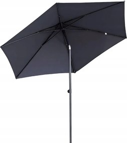 Kerti Terasz Napernyő Fekete Sötét Antracit 180 CM