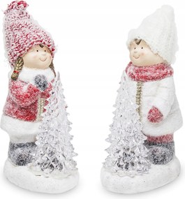 Led figura karácsonyfa gyerek karácsony DEcodomi