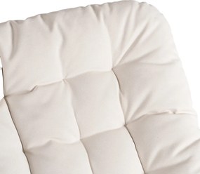 Hintaszék bézs színben AURORA