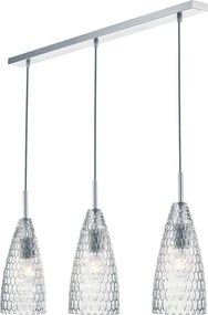 Dar Lighting ZUKA ZUK0308 Függőlámpa 3x40W/E14