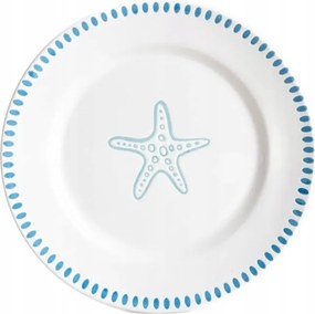 Kaoma desszertes tányér tengeri csillaggal 21 cm Homla