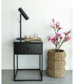 Fekete éjjeliszekrény Vita – House Nordic