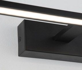 Fürdőszoba Tükörmegvilágító Lámpa Fekete MONDRIAN NOVA LUCE 9053122