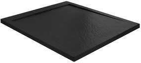 Zuhanytálca Grand Black 80x100