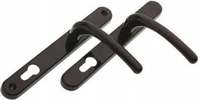 Betétkilincs fekete Balmoral hosszú 243x32x11mm