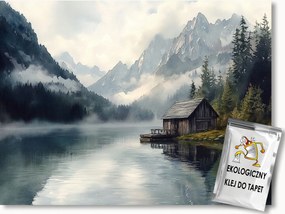 Fotótapéta Flizelina Tájkép Norvégia Hegyek Tó Fjord 312x219 ragasztó