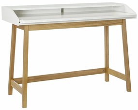 St. James íróasztal, fehér asztallappal - Woodman