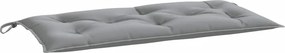 vidaXL szürke oxford szövet kerti padpárna 100 x 50 x 7 cm