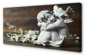 Canvas képek Sleeping angyal virágok 120x60 cm