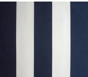 kézi működtetésű összecsukható napellenző, kék-fehér, 300 cm