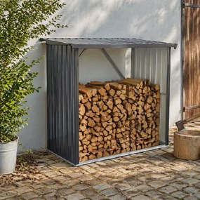 Furnigo Fatároló 154x163x89 cm - antracit