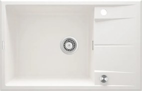 Eridan gránit mosogató_alabástrom_1 medence+csepegtető