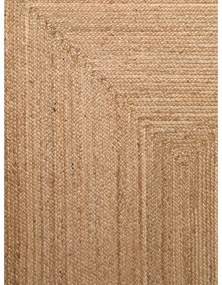Natúr színű kétoldalas kézi szövésű juta szőnyeg 120x180 cm Sharmila Natural Brown – Hanse Home