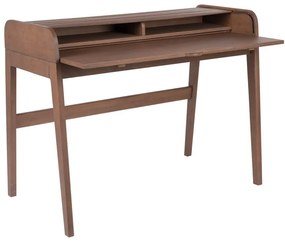 Barbier barna íróasztal kihúzható asztallappal - Zuiver