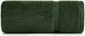 Vilia törölköző 50x90 cm sötétzöld 530 g/m2 frottír